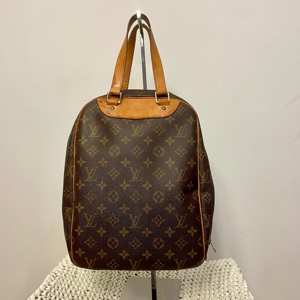 Louis Vuitton Excursion Bag Travel Monogram Canvas Satchel Handbag